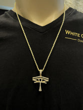 2.01 CT. Diamond Eye of Horus Pendant in 10K Gold - White Carat Diamonds